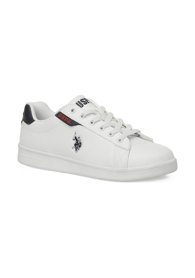 U.s. Polo Assn. Costa Wmn 6fx Beyaz Kadın Sneaker Beyaz-lacı