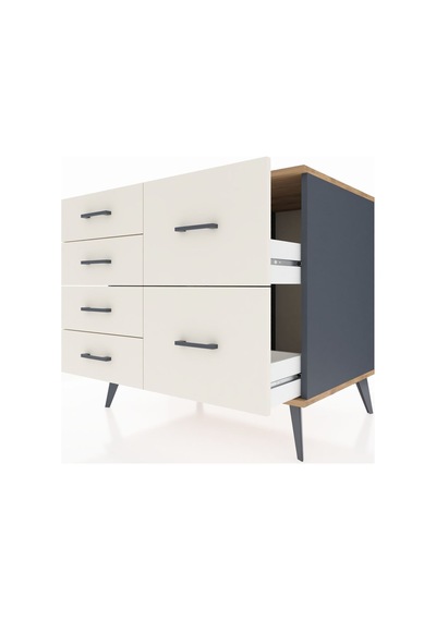 Kronos Şifonyer 6 Çekmeceli 88x59x80 Antrasit-çam/aytaşı Çam/aytaşı Kronos Şifonyer 6 Çekmeceli 88x59x80 Antrasit-çam/aytaşı Çam/aytaşı
