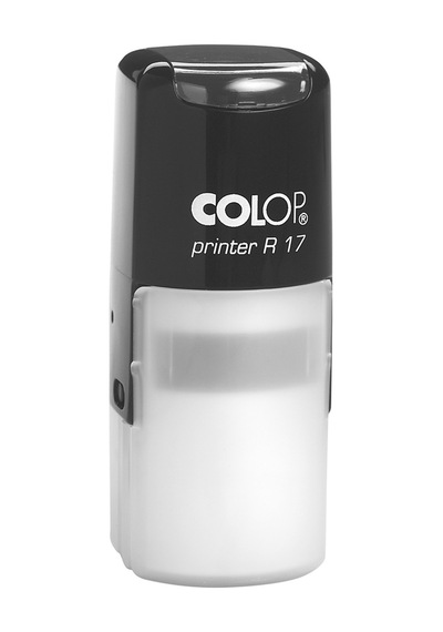 Colop R17 Yuvarlak Siyah Kasa Siyah Keçe - 17 MM