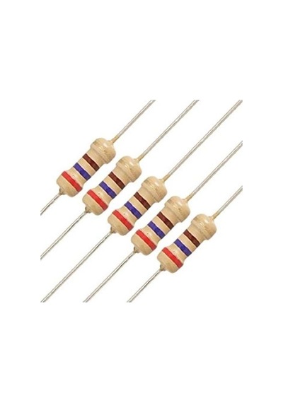 3.9 Ohm 1/4 Watt Direnç - 10 Lu Paket Halinde