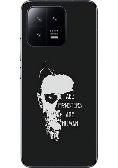 Xiaomi Mi 13 Pro Uyumlu Şeffaf Kılıf American Horror Story Tasarımlı