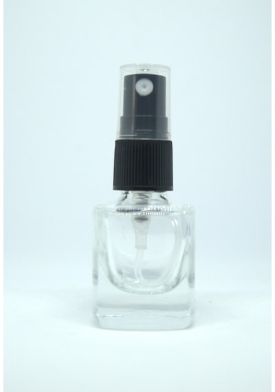 Boş Parfüm ve Kolonya Şişesi 5 ML 10 Adet Boş Cam Siyah Sprey Şişe