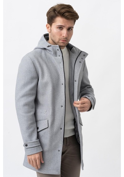 White Stone Bogotá 242401 Slim Fit Kaban Gri-Gri