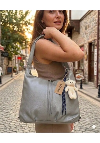 Aldorya Çok Fonksiyonlu Sırt Ve Omuz Çantası Şıklık Ve Konfor Bir Arada Gri