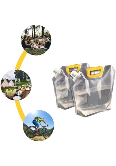 Dayanıklı Plastik İçecek Çantası 1 Litre Standart