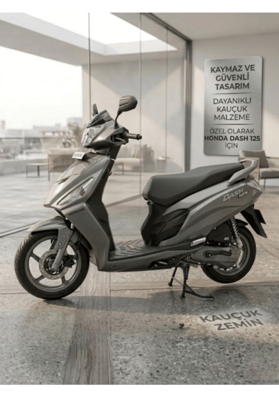 Beylini Honda Dash Hero Uyumlu Kauçuk Paspas Kaymaz Taban Su Geçirmez Kolay Temizlik Yeni Nesil Tüm Modeller