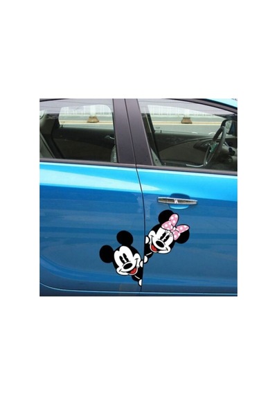 Mickey Mouse Ve Minnie Mouse Sticker