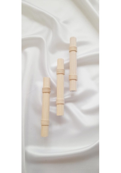 Bambu El Sanatı Kulplar - Doğanın Zarafeti Elinizin Altında 128mm