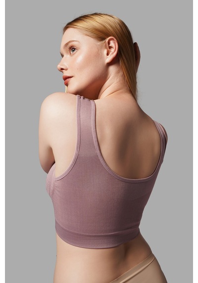 Toparlayıcı Balensiz Pedli Büstiyer 5040 Gül Kurusu