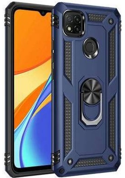 Xiaomi Redmi 9c Kılıf Zore Vega Silikon Zırh Kılıf Siyah