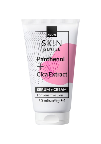 Avon Skin Gentle Hassas Ciltler İçin Serum + Krem 50 ML