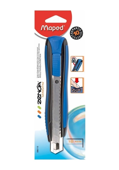 Maped Maket Bıçağı 18 Mm Metal Pls. Zenoa  Blister