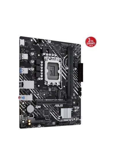 Asus Prıme H610m-f R2.0 Ddr4 Hdmı Pcıe 16x V4.0 1700p Matx-213392