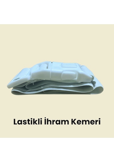 Premium Müslin Kumaş İhram Ve 5 Parça İhram Umre Hac Seti Beyaz
