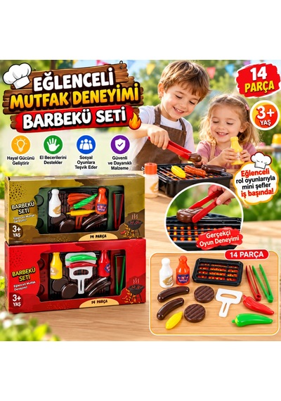 Mtn-001 Kt 14 Parça Mangal Seti Diğer