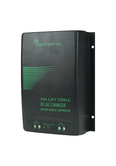 Electrozirve 30a Dc-dc Bidirection Charger Akü Şarj Kontrol+ekran