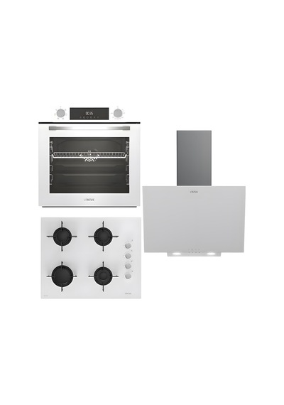 Altus ALA 322 W - 159 DW - ALA 527 W Beyaz Ankastre Set