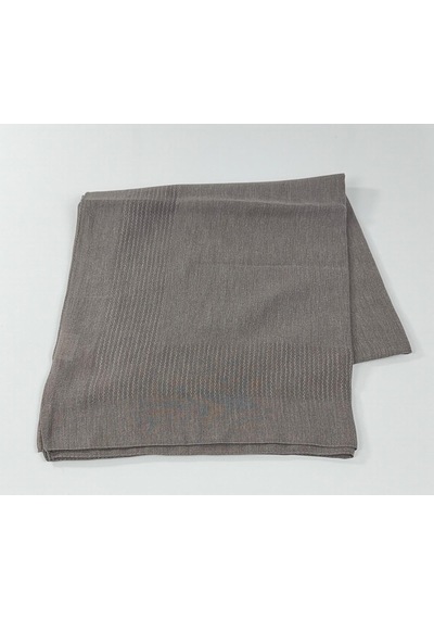 Miray Büyük Boy Pano Pamuk Eşarp - 120 X 120 - 0619 Koyu Vizon