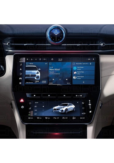 Maserati Grace 12,3 İnç Navigasyon 8,8 İnç Alt Ekran Uyumlu 9h Na