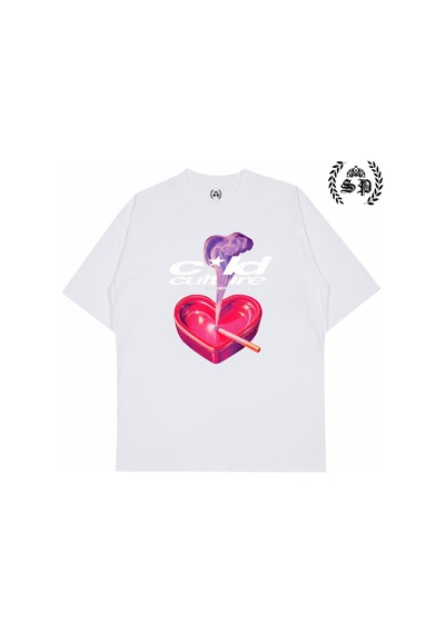 Startmore Cold Culture Vintage Y2k Tee T-shirt Beyaz