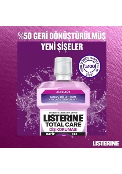Listerine Ağız Bakım Suyu 500ml. Mild