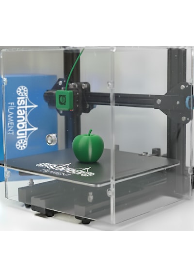 İstanbul Filament 3d Baskı Petg Filament Yeşil Renk 1 Kg Ø 1,75mm 0,05 Mm Bambu Lab Uyumludur 1.75mm