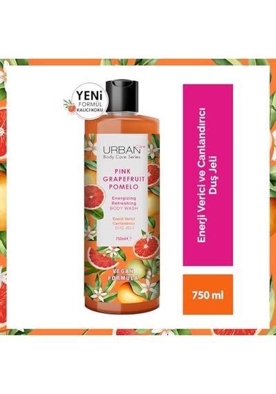 Urban Care Pink Grapefruit & Pamelo Canlandırıcı Ve Nemlendirici Duş Jeli, 750 Ml Acai Üzümü