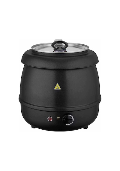 Remta Siyah Elegance Model Çorba Potu-çorba Isıtıcı-9 Litre-cb10