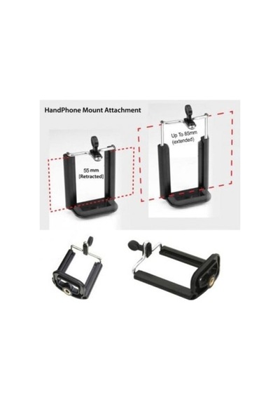 Cep Telefonu Tripod Bağlantı Aparatı Çok Renkli