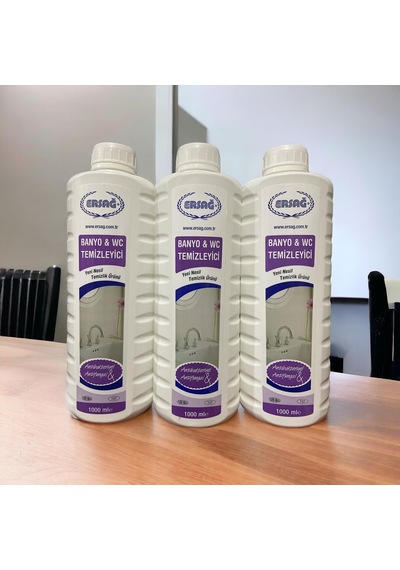 Ersağ Banyo Wc Temizleyici 3 x 1 L