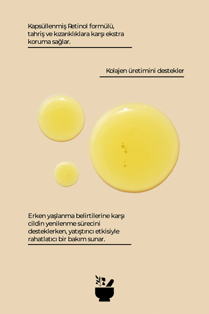 Cosmed %0.5 Retinol ve Peptit İçeren Yenileyici Serum - %0.5 Retinol Serum - 30 ml