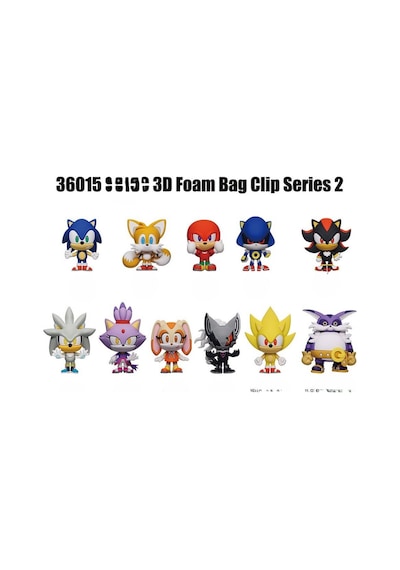 Klipsli Figür Seri 2 Sonic