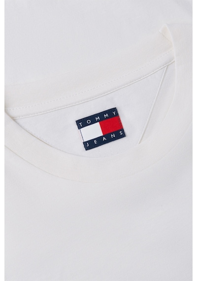 Tommy Hilfiger Tjm Slım Graphıc Tee Ext Erkek Beyaz T-shirt - Dm0dm23376
