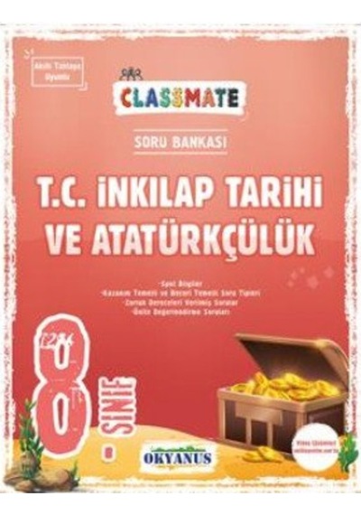Okyanus Yayınları 8.Sınıf Inkılap Tarihi Classmate Soru Bankası