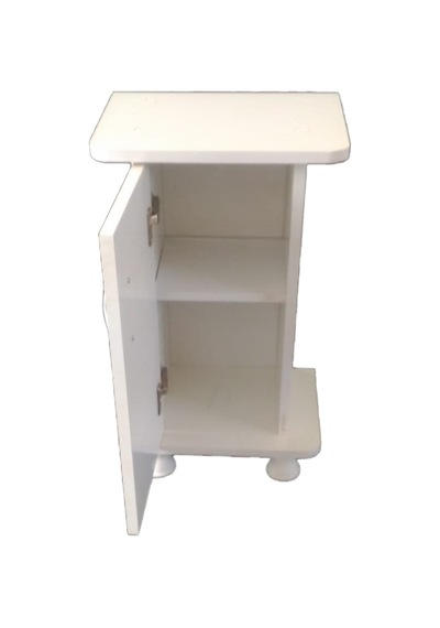 Kanki Pet 35 Cm  Flex İthal Akvaryum Sehpası Beyaz 35x33x67 Cm
