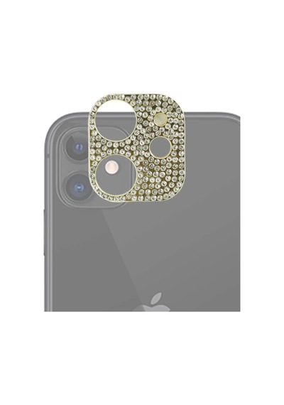 Ally İphone 11 Kamera Koruyucu Lens Diamond Taş İşlemeli- 5775