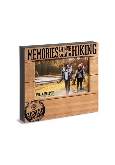 - Memories Are Made While Hiking - 4 X 6 İnç Resim Çerçevesi Kahverengi