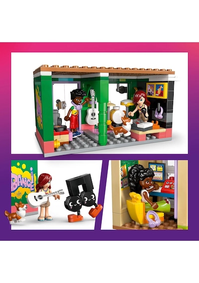 LEGO® Friends Müzik Mağazası ve Daire 42653 - 7 Yaş ve Üzeri Çocuklar için 3 Mini Bebek İçeren Yaratıcı Oyuncak Yapım Seti (483 Parça) LEGO® Friends Müzik Mağazası ve Daire 42653 - 7 Yaş ve Üzeri Çocuklar için 3 Mini Bebek İçeren Yaratıcı Oyuncak Yapım Seti (483 Parça)