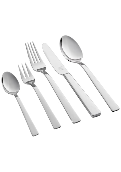 Zwilling King Polished 30 Parça Çatal Kaşık Bıçak Seti gümüş