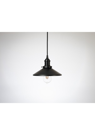 Riolight Retro Tekli Metal Sarkıt Avize Şapka Çapı:22Cm