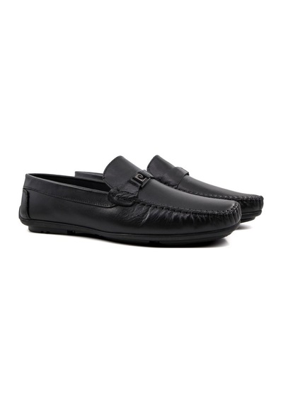 Pierre Cardin 90305 Hakiki Deri Siyah Erkek Günlük Ayakkabı