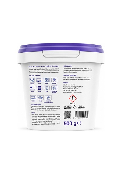 Selsil Pak Köpük 500ml + Krem 500gr Diğer