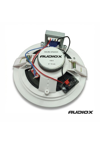Audıox Cs-5 5" 13 Cm Hat Trafolu Tavan Hoparlörü Gömme Alçıpan Asma Tavan Hoparlörü
