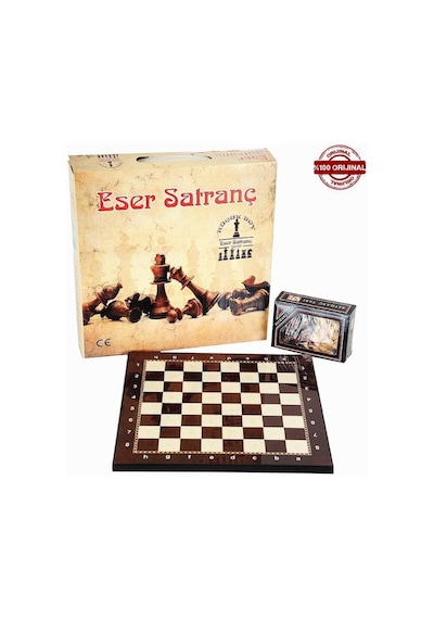 Eser Lüks Satranç Takımı 1. Kalite Satranç Seti