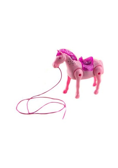 Oyuncak At Işıklı Sesli Hareketli Pembe