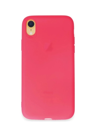 İphone Xr Kılıf First Silikon - Pembe