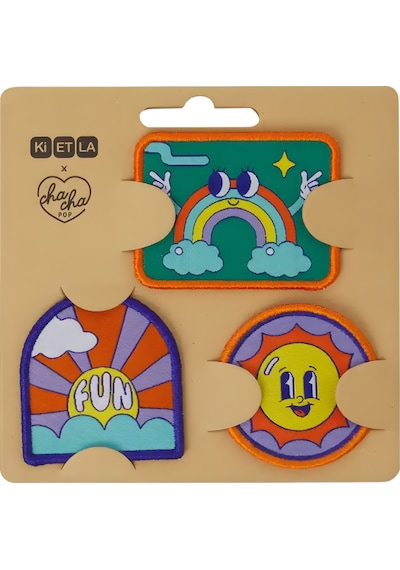 Kietla Cırt Cırtlı Patch Seti Pop Çok Renkli