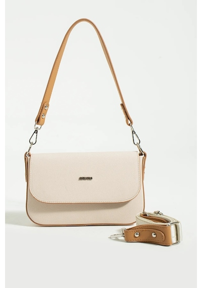 Just Polo Kadın Yeni Sezon Lakos El Ve Omuz Çantası 236005mh Krem