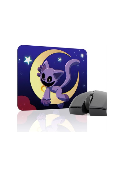Poppy Playtime Kaymaz Dikişli Kauçuk Oyuncu Mousepad V2 - 22x18 Gaming Mouse Pad Fare Altlığı