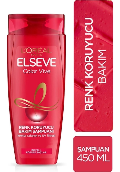 L'oréal Paris Elseve Colorvive Renk Koruyucu Bakım Şampuanı 2'si 1 Arada 450 Ml